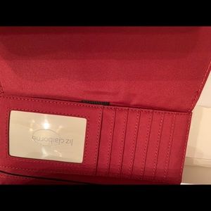 Liz Claiborne Envelope wallet checkbook holder